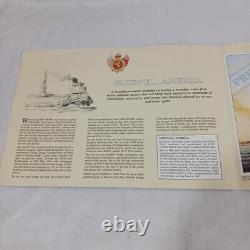 Farewell America RMS Queen Mary Robert Taylor LE Print Signed Capt Jones