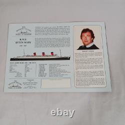 Farewell America RMS Queen Mary Robert Taylor LE Print Signed Capt Jones