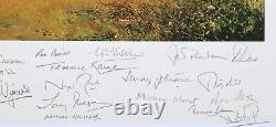 Fight For The Sky by Robert Taylor Remarque 21/25 withCOA Signed by 28 Pilots