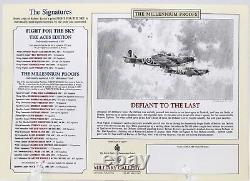 Fight For The Sky by Robert Taylor Remarque 21/25 withCOA Signed by 28 Pilots