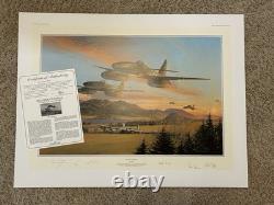 Fighter General by Robert Taylor WWII Luftwaffe Adolf Galland Signed Art Print