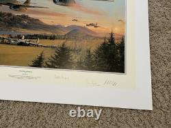Fighter General by Robert Taylor WWII Luftwaffe Adolf Galland Signed Art Print