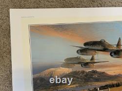 Fighter General by Robert Taylor WWII Luftwaffe Adolf Galland Signed Art Print