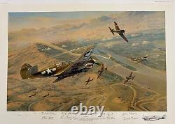 Fighting Tigers AVG Folio Edition Signed by 8 Flying Tiger Aces by Robert Taylor