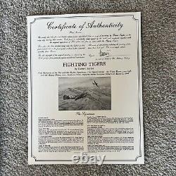 Fighting Tigers by Robert Taylor signed by five legendary Flying Tiger Aces