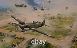 Flying Tigers the Stuff of Legends by Robert Taylor 2 signed by 6 AVG Pilots