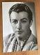 George Hurrell Movie Star Robert Taylor Portrait Photo Signed By George Hurrell