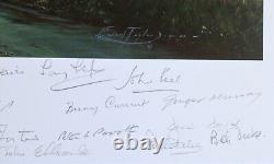 Glorious Summer by Robert Taylor Remarque 21/25 withCOA 22 Pilot Signatures