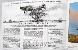 Glorious Summer by Robert Taylor Remarque 21/25 withCOA 22 Pilot Signatures