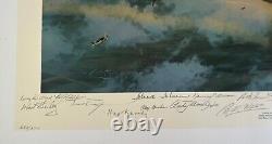 Greycap Leader Robert Taylor LE Print Signed by 20+ Canadian Fighter Pilots