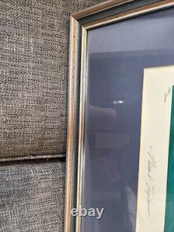 HMS Kelly Framed Print Signed By Lord Mountbatten & Robert Taylor 1304/2000