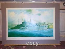 HMS Kelly ROBERT TAYLOR Signed & Numbered Ltd ED Print Mint With Certificate