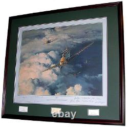 HORRIDO! By Robert Taylor Signed by 10 Luftwaffe Generals Aviation Art SOLDOUT