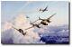 Hostile Sky Robert Taylor Ltd Ed Wwii Aviation Print Signed With Coa New P38 B24