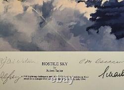 Hostile Sky Robert Taylor Limited Edition Print