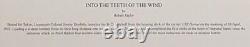 Into the Teeth of the Wind by Robert Taylor signed by Five Doolittle Raiders