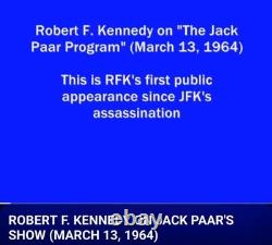 Jack Parr Signed Letter Regarding Robert F. Kennedy Appearance On His TV Program