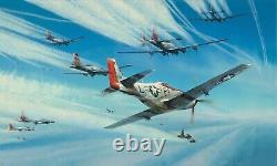 Jet Hunters by Robert Taylor Signed by'Jet Victory' Mustang Pilots
