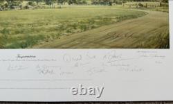 John Young INSPIRATION Spitfire 20 SIGNATURE RAF Battle of Britain Aviation Art