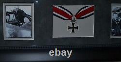 KNIGHTS CROSS BY ROBERT TAYLOR Signed by Erich Hartmann, and Artist (Framed)