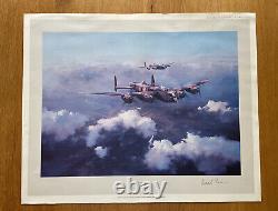 LANCASTER' PRINT BY ROBERT TAYLOR (Signed Leonard Cheshire)