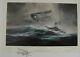 Launch Against The Bismarck By Robert Taylor Withcoa 4 Pilot Signature Rare 14/25