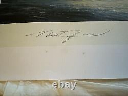 LOW HOLDING OVER SAN JACINTO by Robert Taylor, Signed George H. W. Bush 535/1000