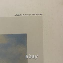 Lancaster Bomber Print Operations On Robert Taylor Signed Arthur T Harris COA