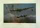 Lancaster Under Attack Robert Taylor Ap Print With Air Combat Paintings V4 Book