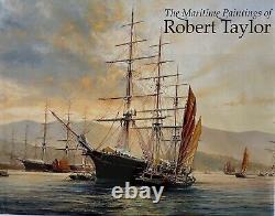 Launch Against the Bismarck Robert Taylor LE Print with Maritime Paintings Book