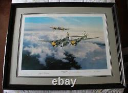 Lightning Strike, 1987, Robert Taylor signed WWII P-38 Fighter Aces, WithCOA, VG+