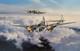 Lightning Strike By Robert Taylor Aviation Lithograph Signed By Pilots