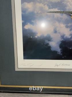 Lightning Strike by Robert Taylor aviation Lithograph Signed by Pilots
