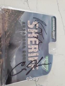 Longmire Greenlight 1/64 Diecast Sheriff Bronco Autographed Robert Taylor