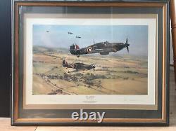 MORAL SUPPORT' signed ltd ed military aviation print Robert Taylor