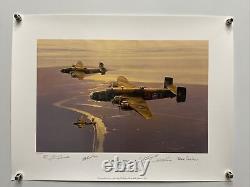 Maple Leaf Halifaxes Robert Taylor Signed Art Print Never Hung 155/250