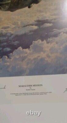 Marauder Missionby Robert Taylor. Lim. Ed. Print with3 Sign. + Artist withC. O. A, etc