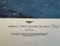 Midway Strike Against the Akagi Robert Taylor Limited Edition Print