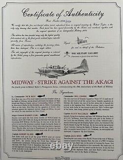 Midway Strike Against the Akagi Robert Taylor Limited Edition Print