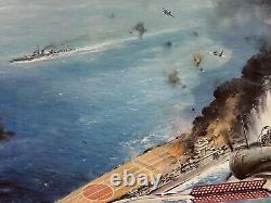 Midway Strike Against the Akagi by Robert Taylor Ltd Ed Print 460/1250