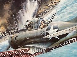 Midway Strike Against the Akagi by Robert Taylor Ltd Ed Print 460/1250