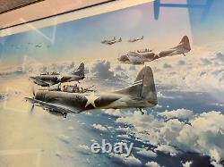 Midway The Turning Of The Tide by Robert Taylor, 1989 Ltd Ed Print 1223/1250