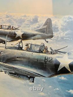 Midway The Turning Of The Tide by Robert Taylor, 1989 Ltd Ed Print 1223/1250