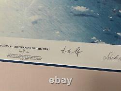 Midway The Turning Of The Tide by Robert Taylor, 1989 Ltd Ed Print 1223/1250