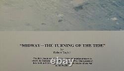Midway-The Turning of the Tide Robert Taylor L. E. Signed and Numbered Print
