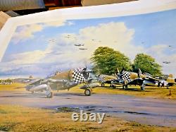 Military Art Outward Bound Artist Robert Taylor, L/E Sold Out, Autographed