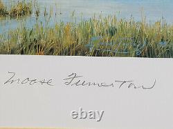 Mosquito Sting Print by Robert Taylor, Also Signed by Bannock & Fumerton