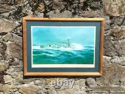 Mountbatten of Burma signed Ltd Ed Royal Navy HMS Cavalier Robert Taylor Print