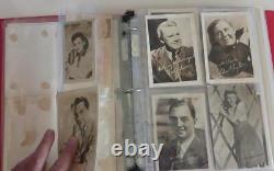 Movie Star Fan Signed Photos 1930's 1940's Postcards Lucille Ball Henry Fonda