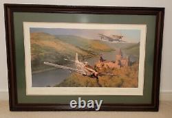 Mustangs On The Prowl by Robert Taylor P-51 Mustang Ltd Edition Signed Aces